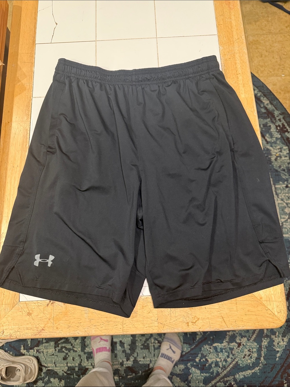 Under Armour Men's Black Performance Training Shorts